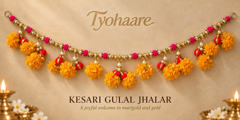 Kesari Gulal Jhalar toran front view