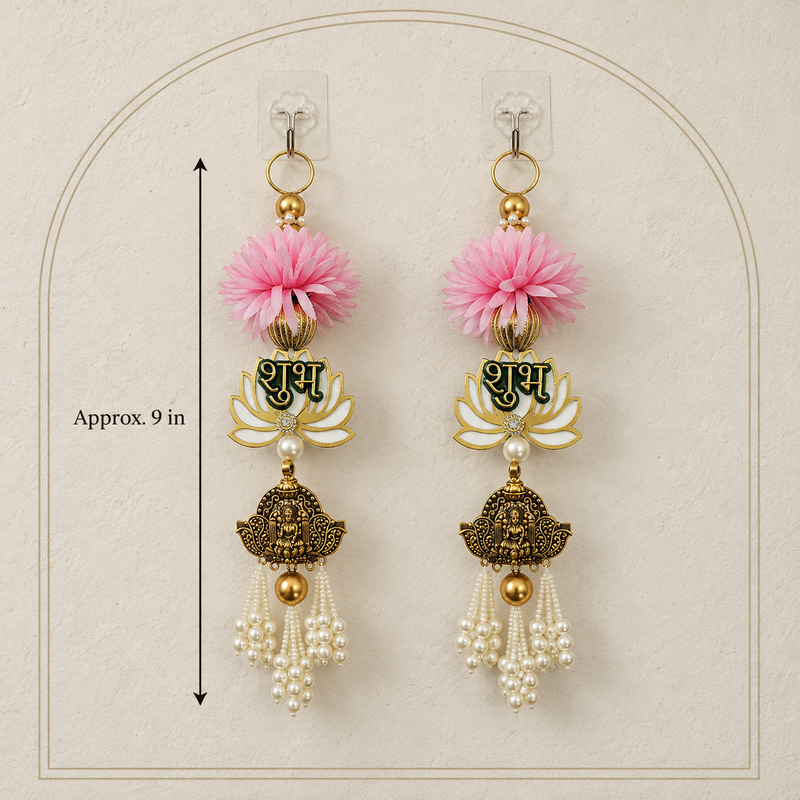 Pink Shubh Chrysanthemum Hanging