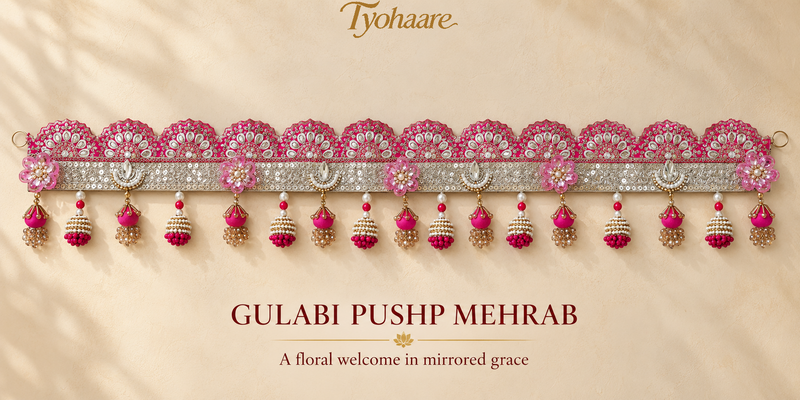 Gulabi Pushp Mehrab full view