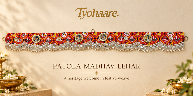 Patola Madhav Lehar Toran full view