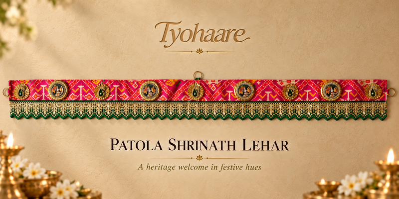 Patola Shrinath Lehar Toran – full view