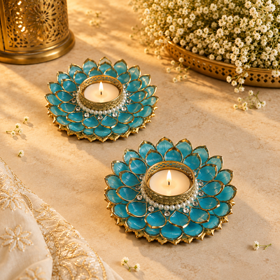 Firoza Kamal Aqua Tea Light – view 1