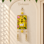 Shubh Labh Gau Lotus Hanging – Pair