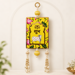 Shubh Labh Gau Lotus Hanging – Pair