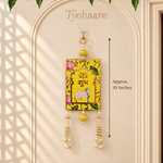 Shubh Labh Gau Lotus Hanging – Pair