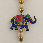 Blue Lotus Elephant Hanging
