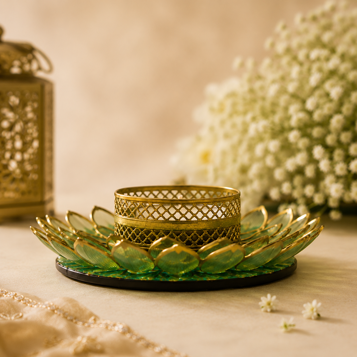 Shubh Deep Festive Tea Light Candle Holders