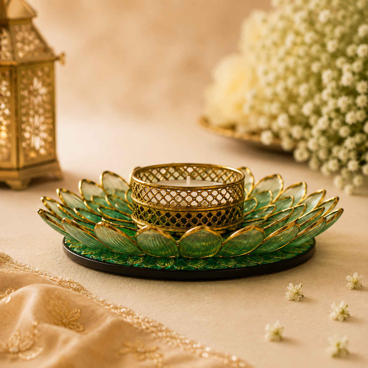 Shubh Deep Festive Tea Light Candle Holders