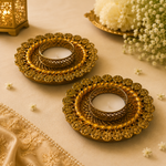 Noor Mahal Designer Tea Light Candle Holders