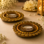 Noor Mahal Designer Tea Light Candle Holders