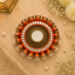 Aaradhya Festive Glow Tea Light Candle Holders