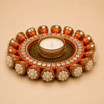 Aaradhya Festive Glow Tea Light Candle Holders