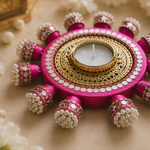 Rangoli Radiance Decorative Tea Light Holders