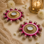 Rangoli Radiance Decorative Tea Light Holders