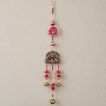 Elephant Lotus Pearl Hanging - detail view