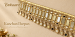 Kanchan Darpan mirror toran diagonal close-up