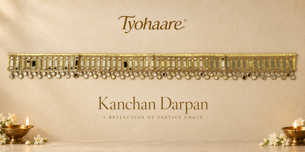 Kanchan Darpan mirror toran full front view
