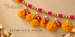 Kesari Gulal Jhalar toran close-up