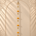 Marigold Jhumka Floral Hanging - detail view