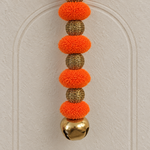 Kesari Pom-Pom Bell Hanging - detail view
