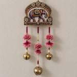 Elephant Lotus Pearl Hanging - detail view