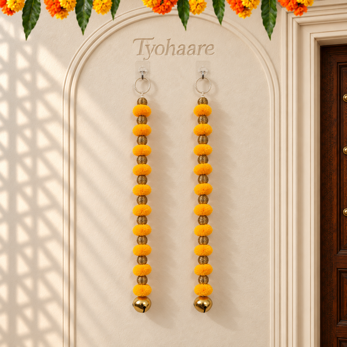 Peeli Pom-Pom Bell Hanging