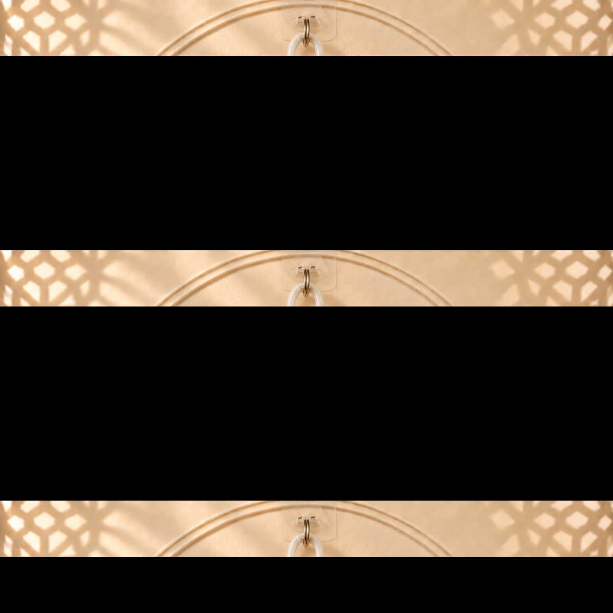 Gulabi Floral Pearl Hanging - detail view