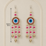 Gulabi Evil Eye Tassel Hanging - detail view