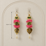 Shubh Labh Ganesha Pearl Hanging - detail view