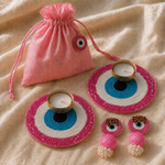 Pink Evil Eye Tealight Gift Hamper alternate view
