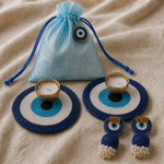 Blue Evil Eye Tealight Gift Hamper alternate view