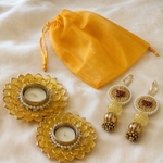 Golden Lotus Tealight Gift Hamper alternate view