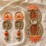 Red Shubh Labh Tealight Gift Set