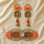Red Shubh Labh Tealight Gift Set alternate view