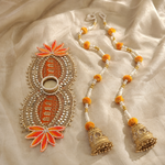Red Floral Pearl Toran Gift Set alternate view