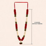Red Pearl Mala alternate view