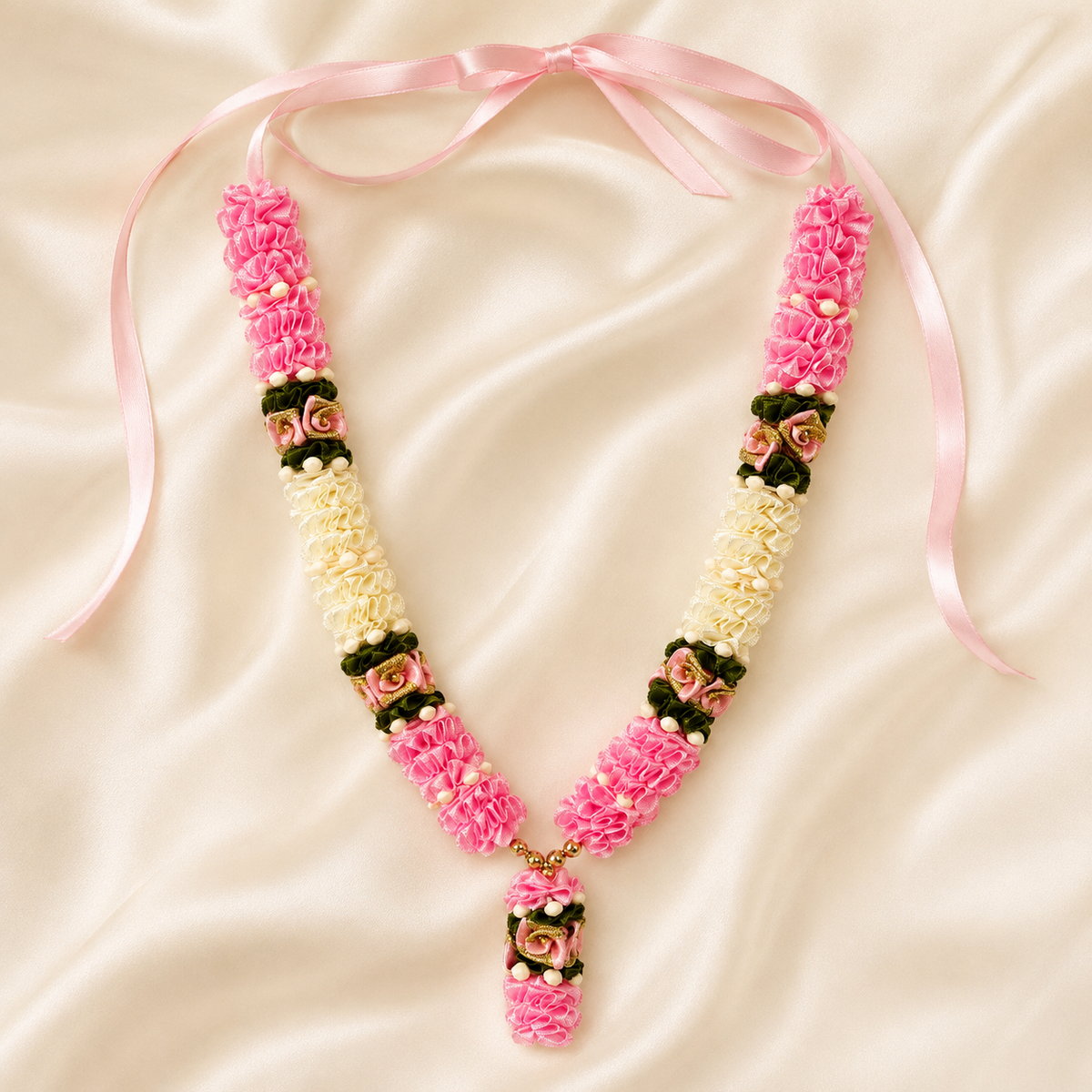 Pink Rose Mala