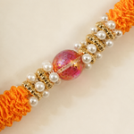 Orange Pink Mala alternate view