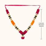 Magenta Orange Mala