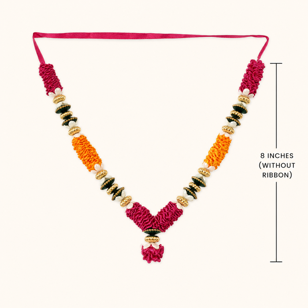 Magenta Orange Mala
