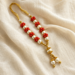 Red Pearl Drop Mala alternate view