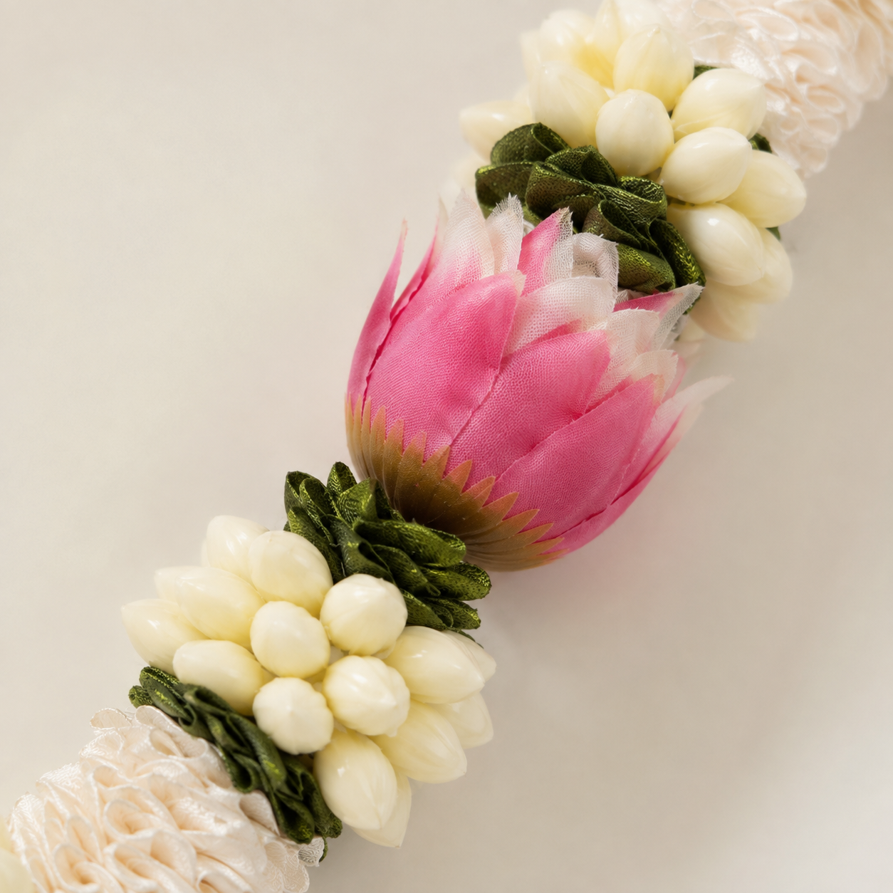 Pink Lotus Mala alternate view