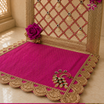 Rani Rose Jaal Pearl Mandir Backdrop Set – view 3