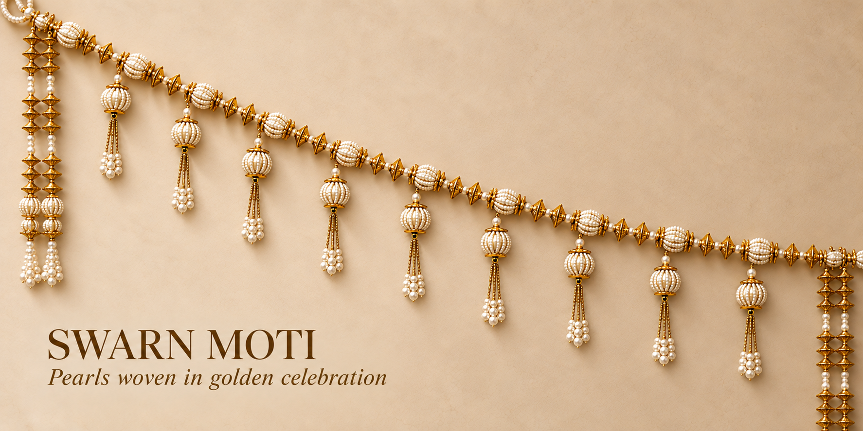 Swarn Moti Tohran close-up