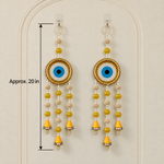 Peeli Evil Eye Tassel Hanging - detail view