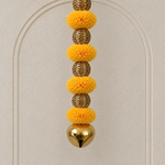 Peeli Pom-Pom Bell Hanging - detail view