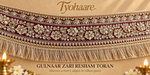 Gulnaar Zari Resham Toran close-up view