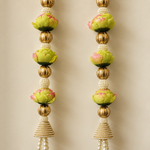 Hanging design from folder 43, close view