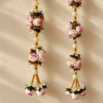 Ivory Rose Pearl Hanging Pair – micro view