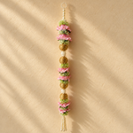 Pink Rose Pearl Hanging – Pair – view 2